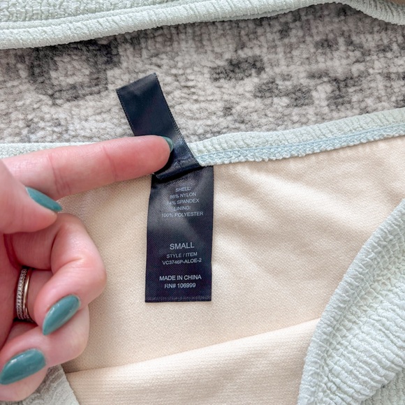 Vici Taylor Scoop Swim Bikini Aloe - Picture 5 of 8